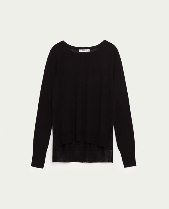 ZARA Black Sweater