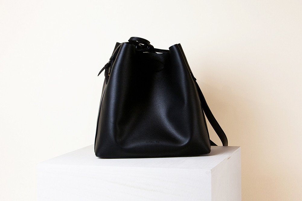 Angela Roi Jules Bucket Bag Black