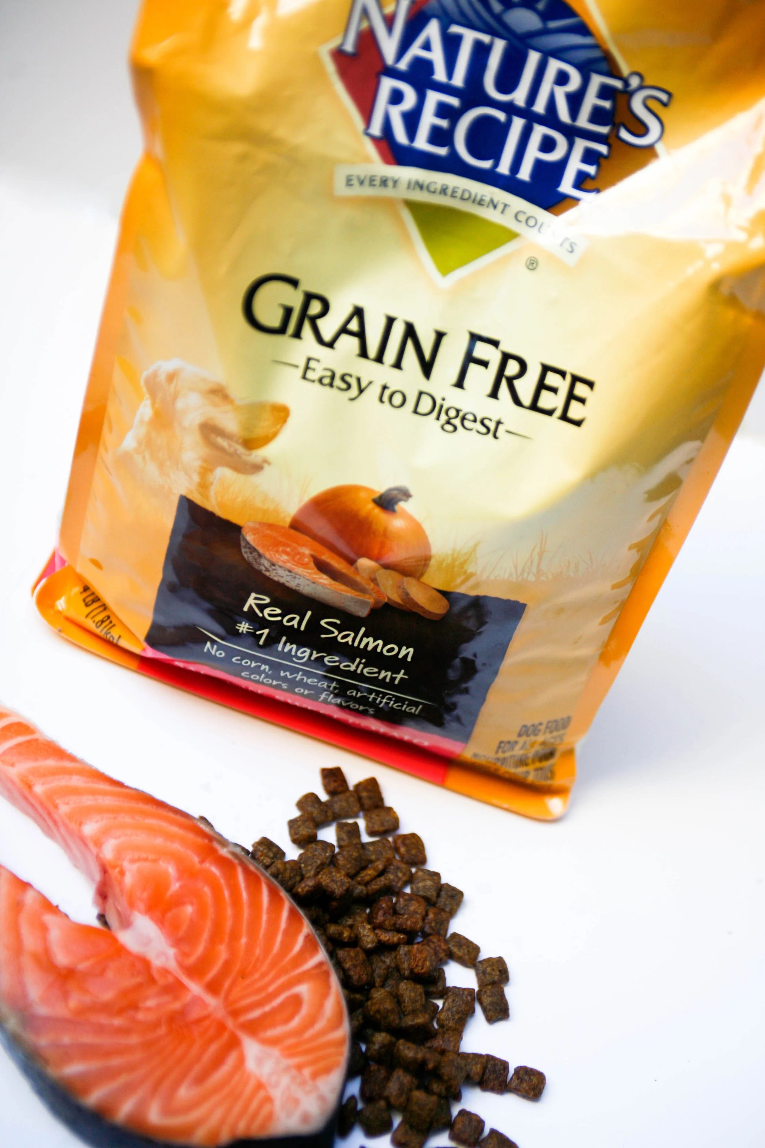 MaQ s New Fave Nature s Recipe Grain Free Salmon Dog Food Suzanne Spiegoski