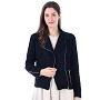 Mad Style Faux Suede Jacket Black