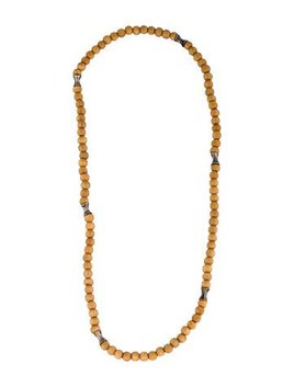 Robert Lee Morris Wooden Bead Necklace