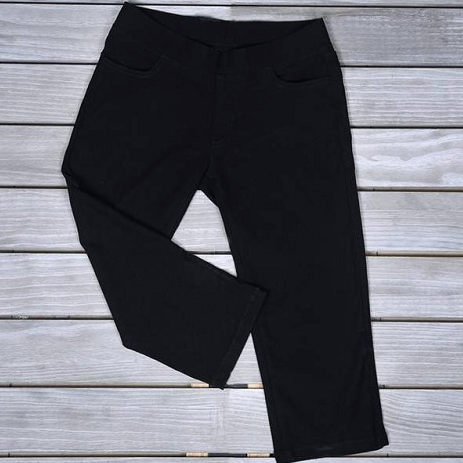 Mad-Style Black Capri Pants