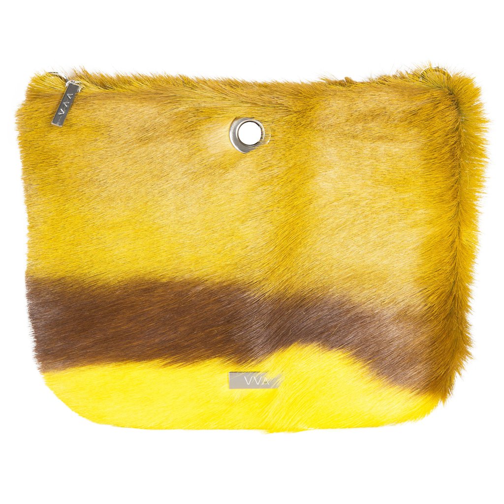 VVA Carlina Yellow Crossbody Bag