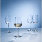 Villeroy & Boch Ovid 4-Piece White Wine Set