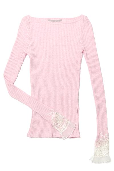 SAKU_SS18_Lace_trimmed_sleeve_jersey_top_pink_1-1_grande.jpg