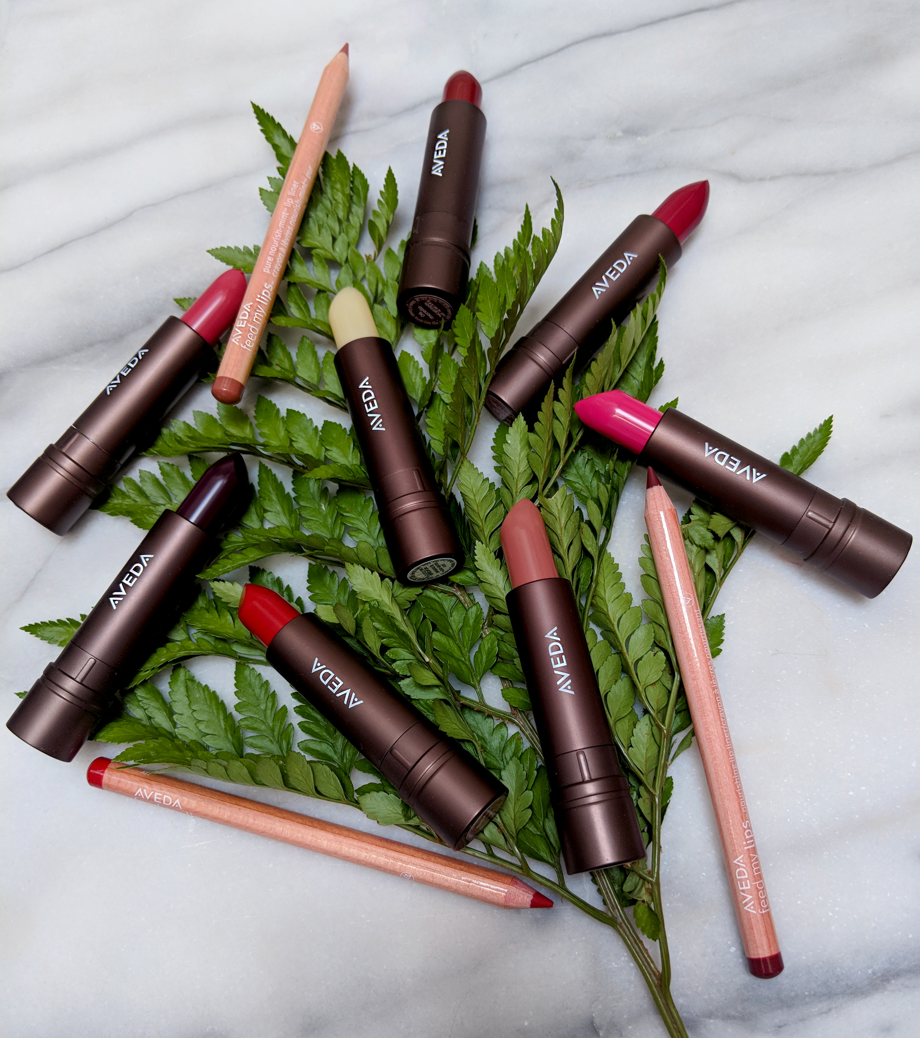 Aveda lip colors