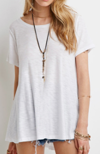 Zara white top