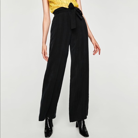 Zara black trousers