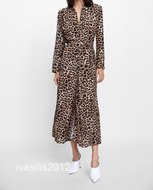 Zara Leopard Dress