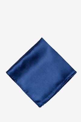 Navy blue pocket square