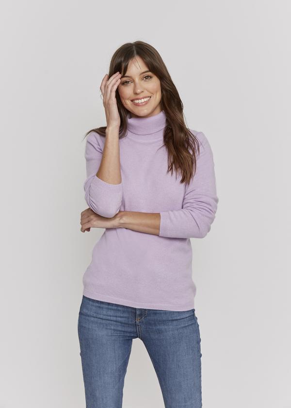 Lilac cashmere sweater