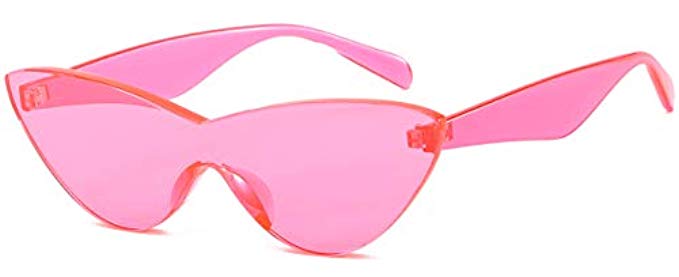 Pink cateye sunglasses