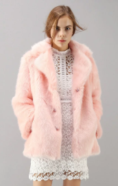 Chicwish faux fur coat