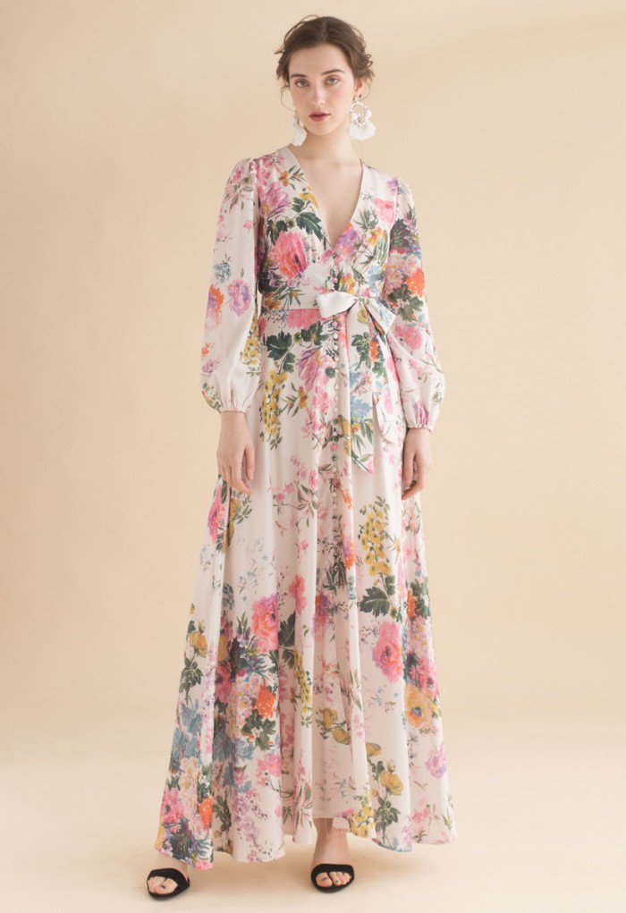 Chicwish floral dress