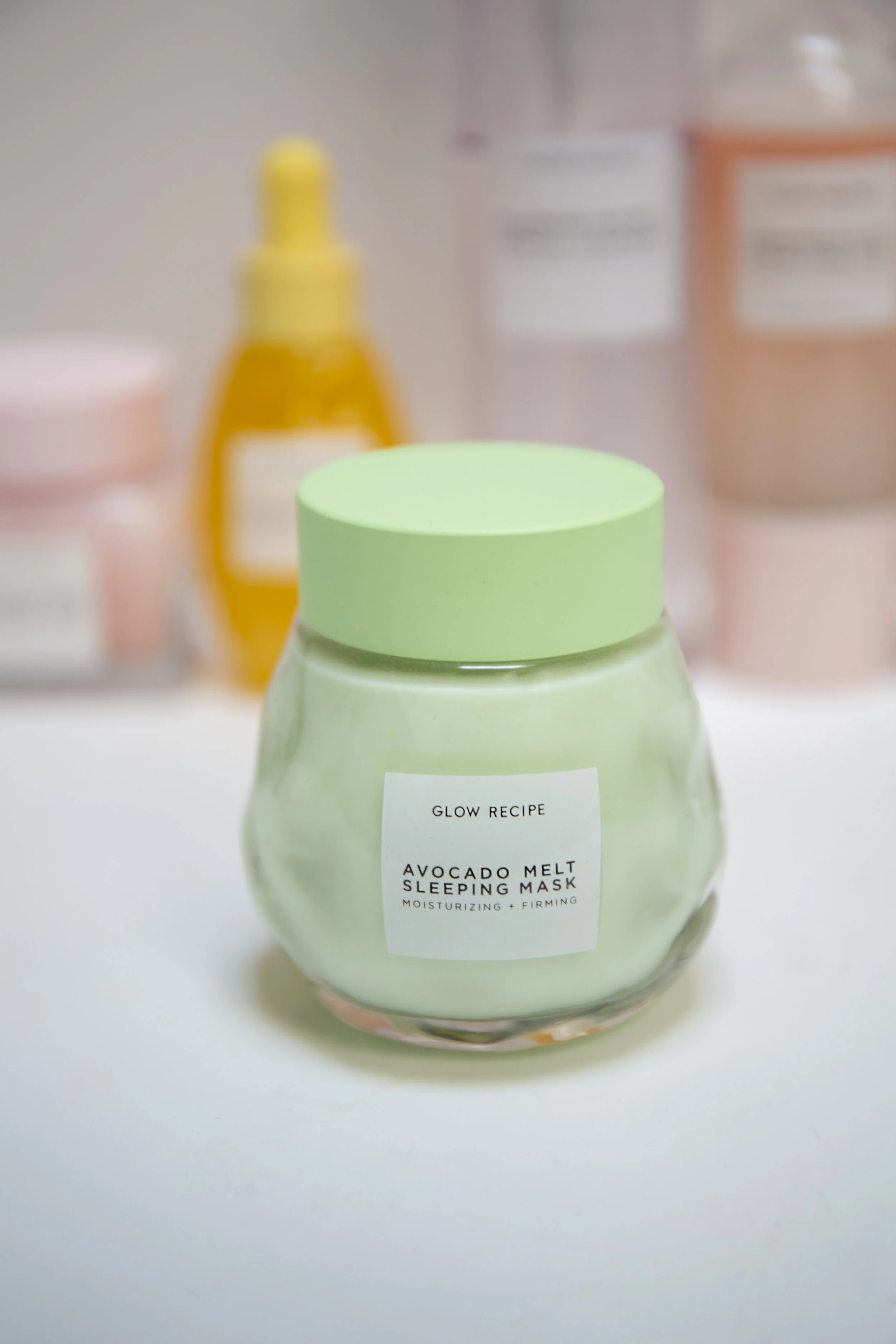 Avocado sleeping mask