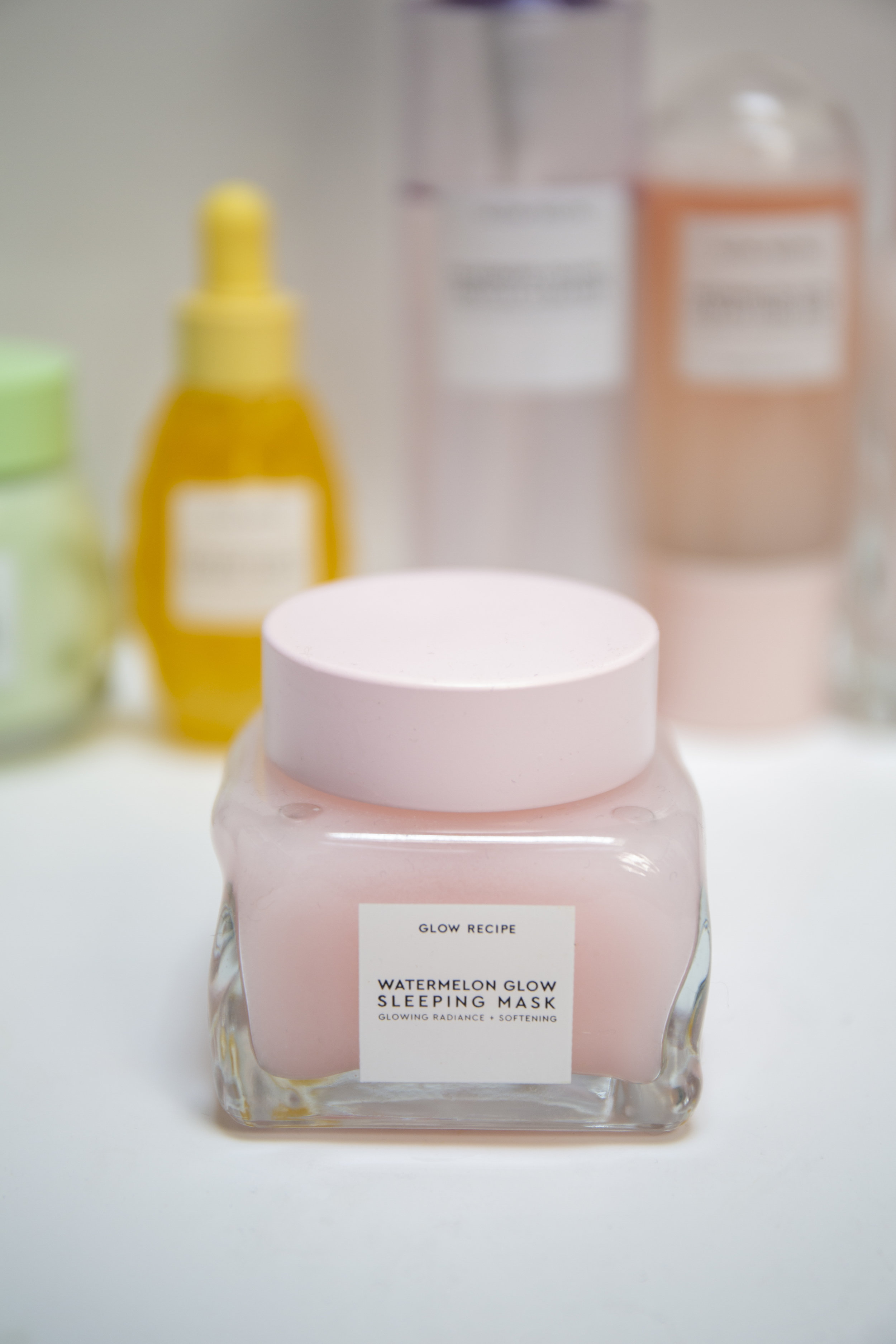Watermelon sleeping mask