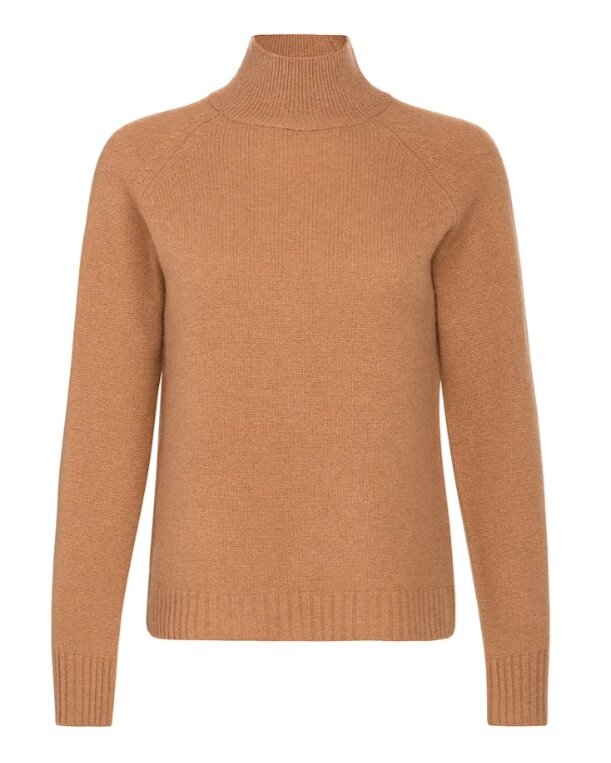 Camel cashmere sweater