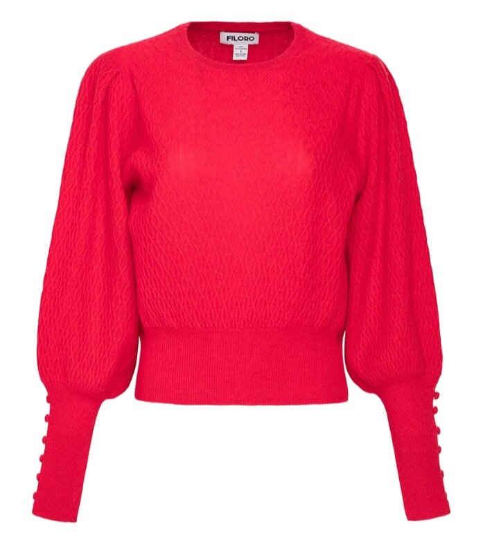 Pink cashmere sweater