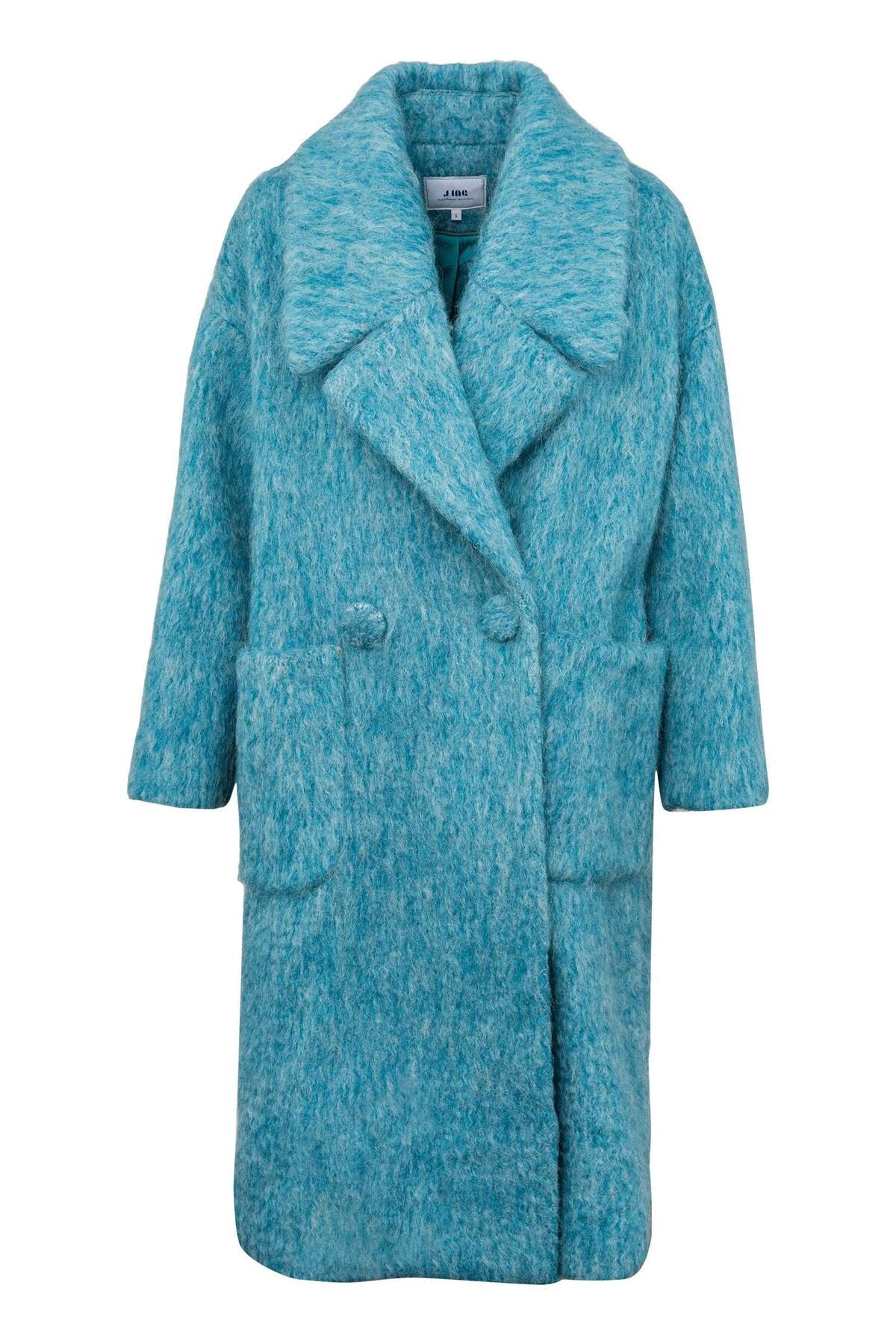 Blue Wool Coat 