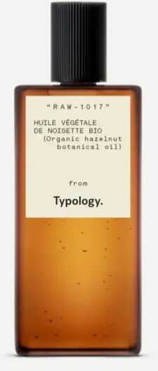 Typology hazelnut oil