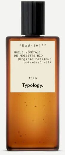 Typology hazelnut oil