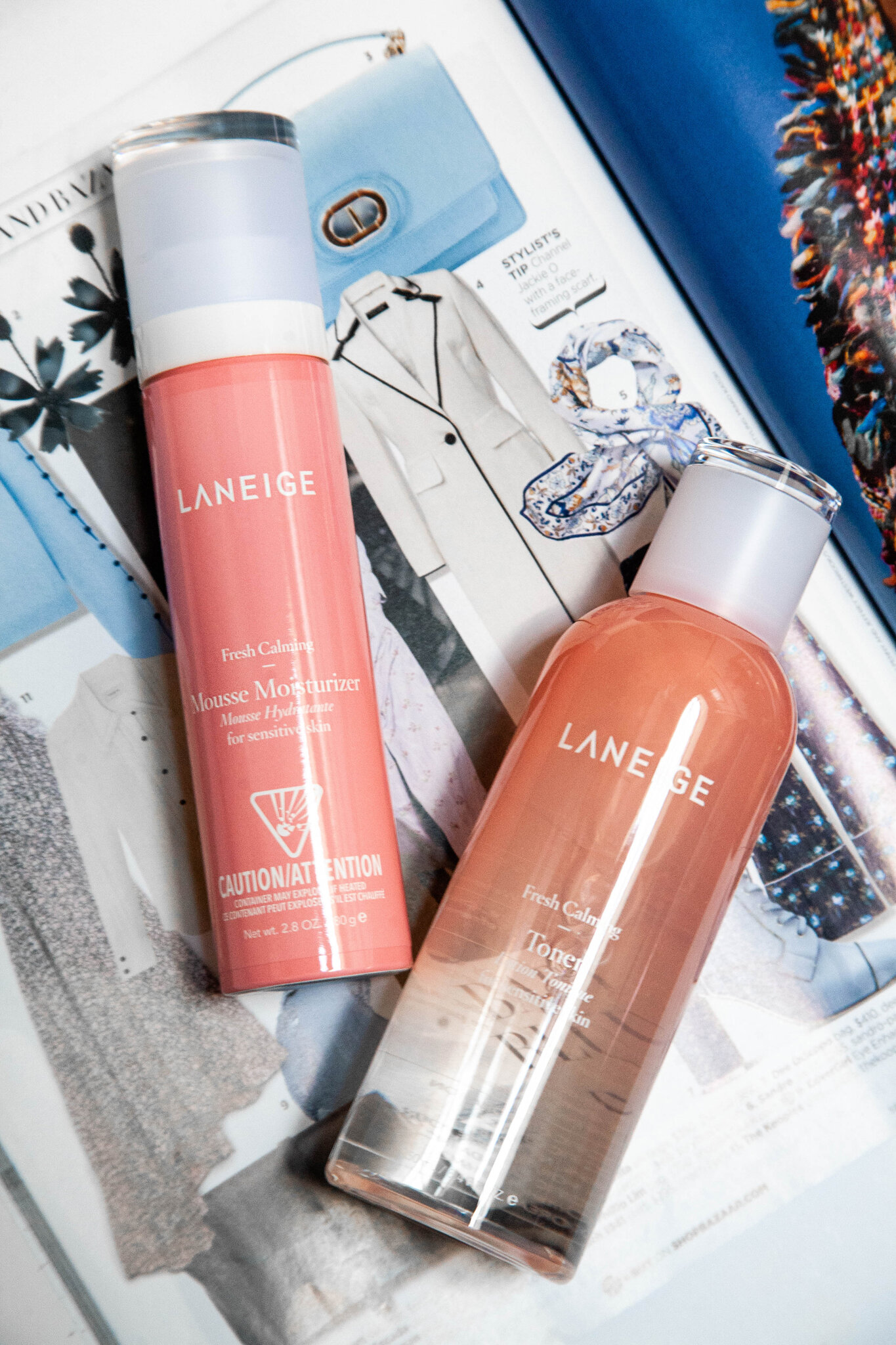 Laneige skincare products