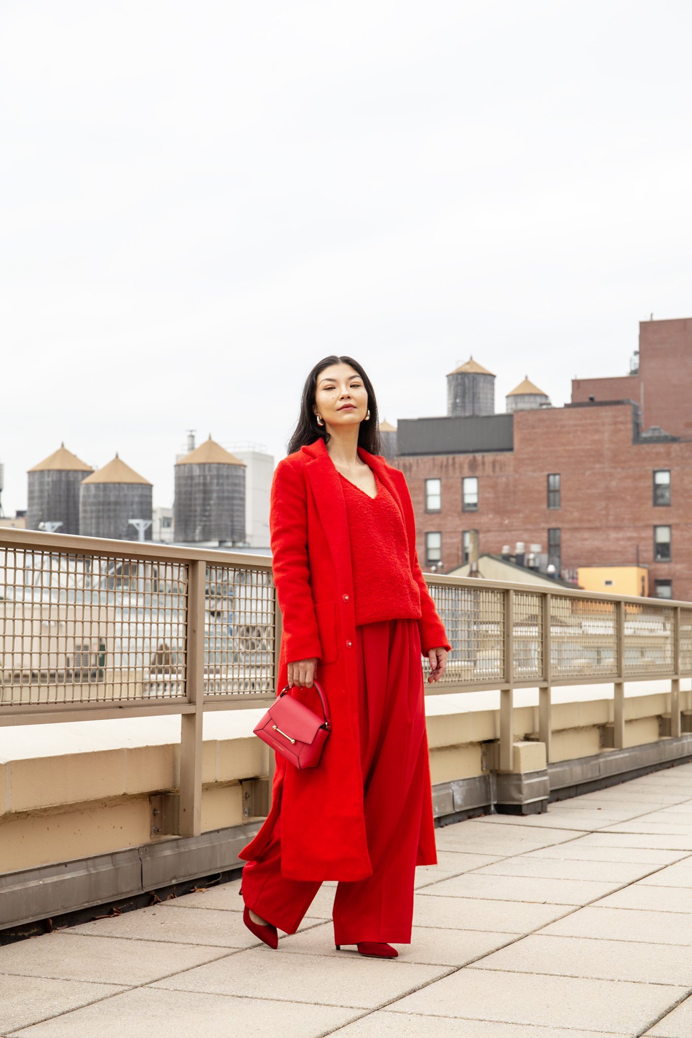 Red Winter Coat