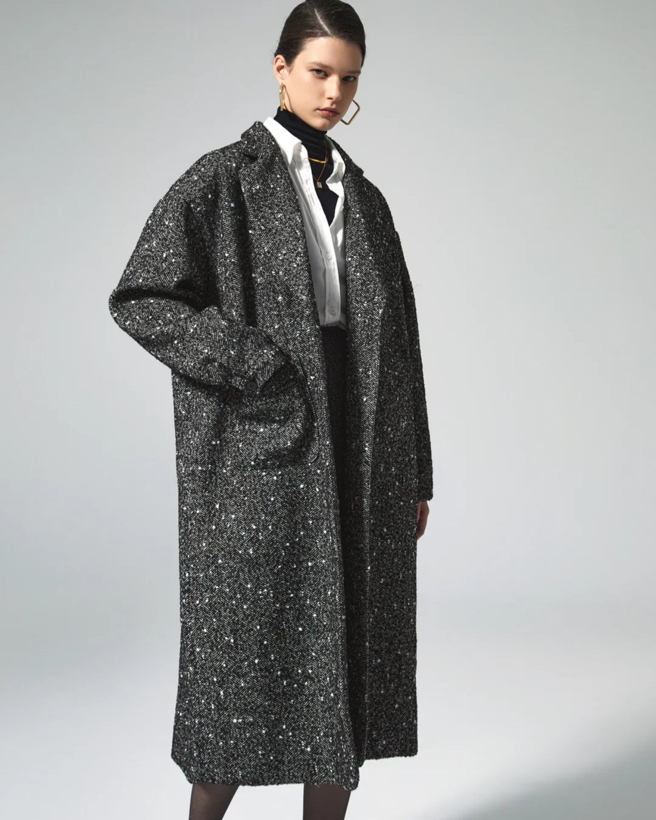 Tweed Boucle coat