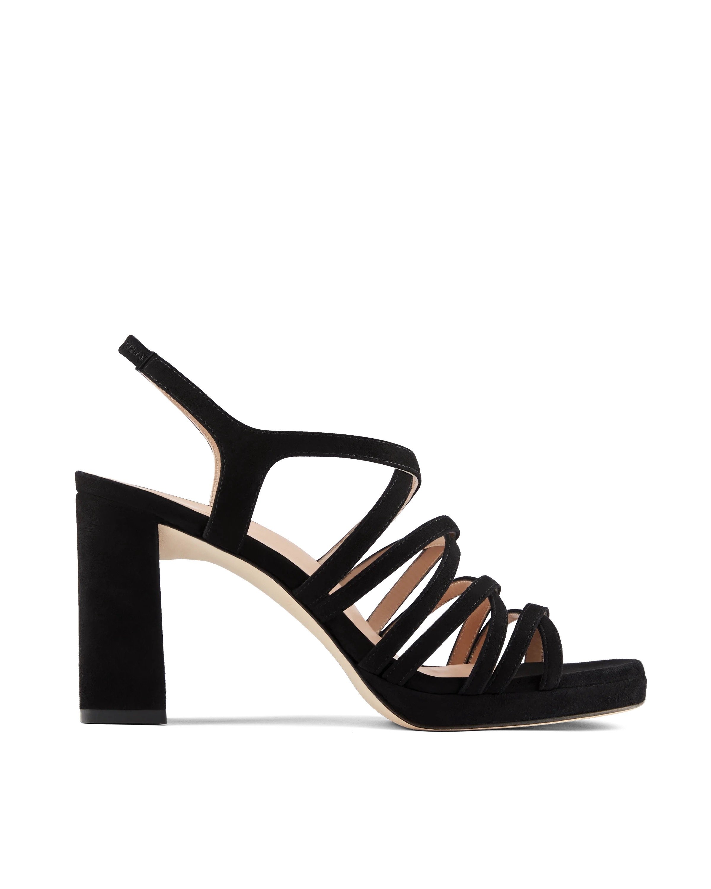 INEZ Naomi Black Suede