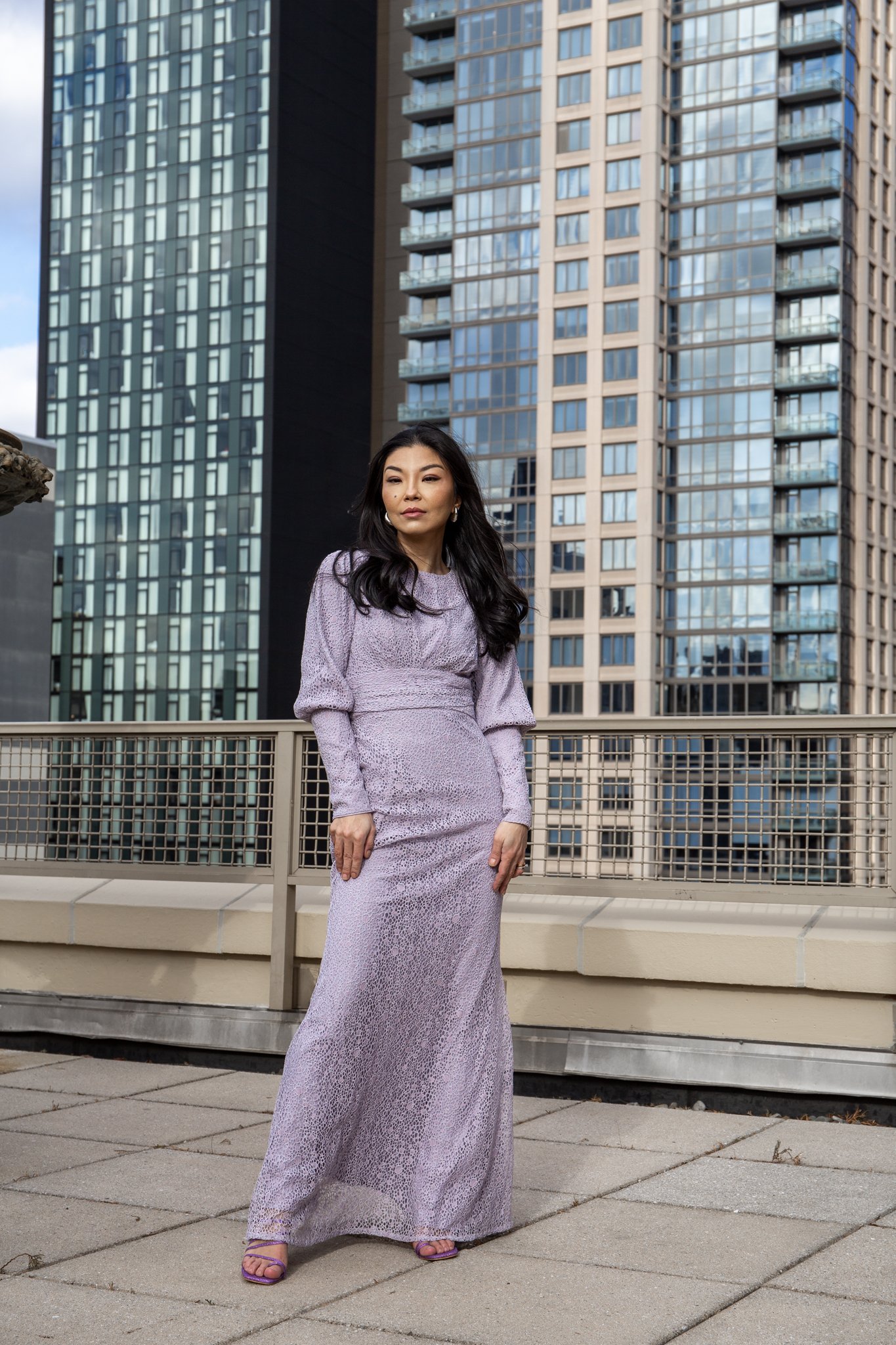 Urban Modesty Lavender Gown