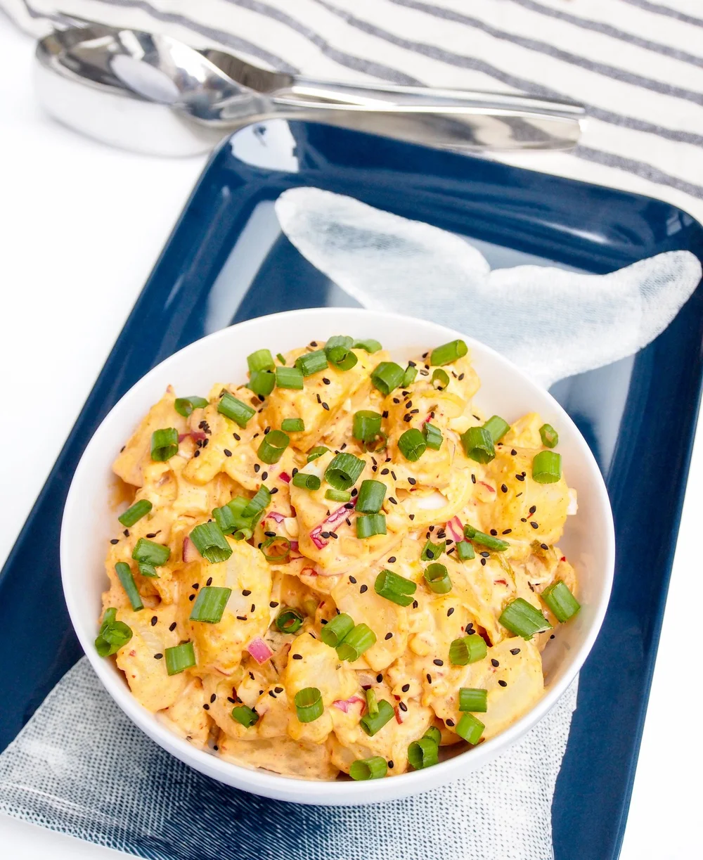 Kimchi potato salad