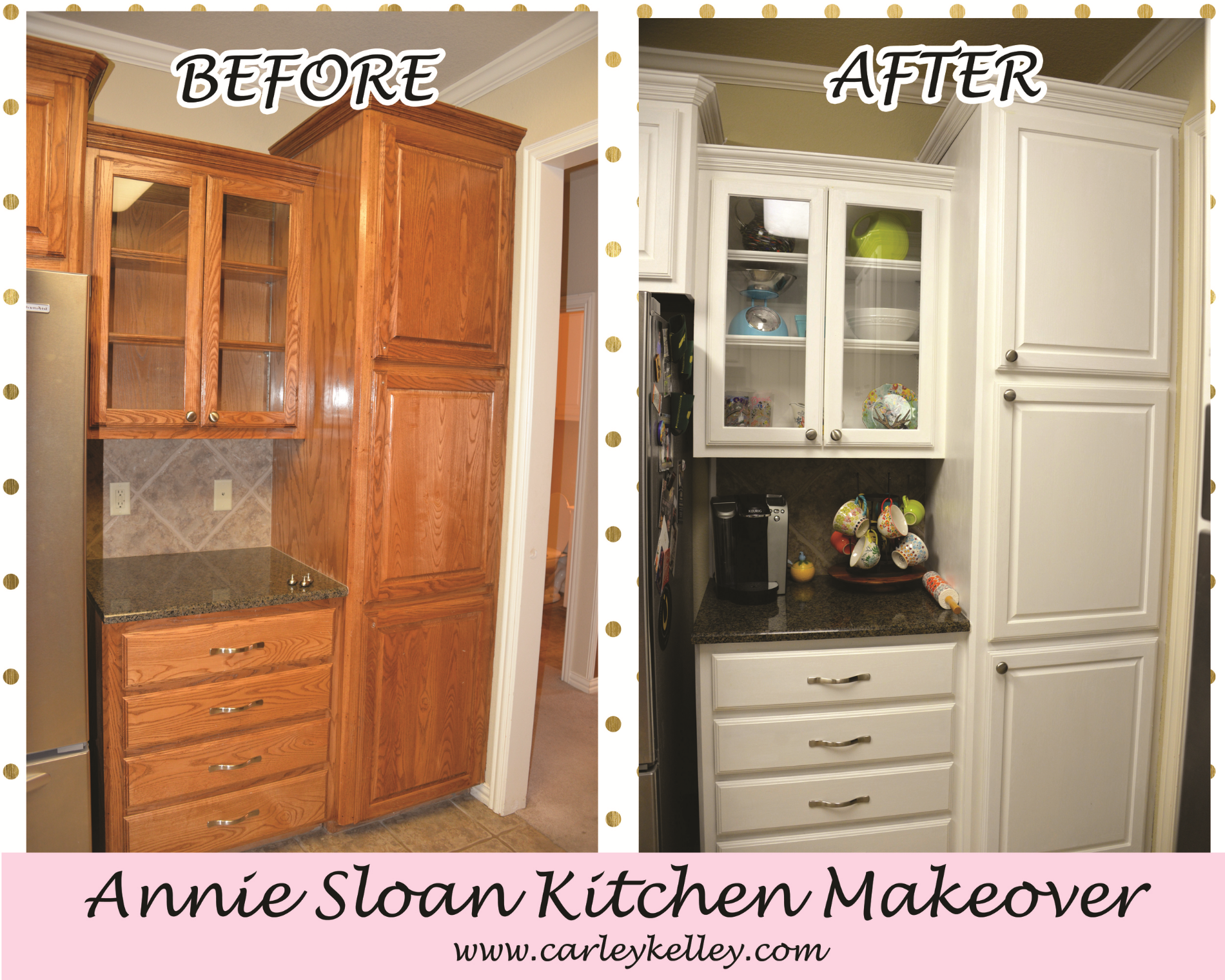 Annie Sloan Kitchen Makeover Carley