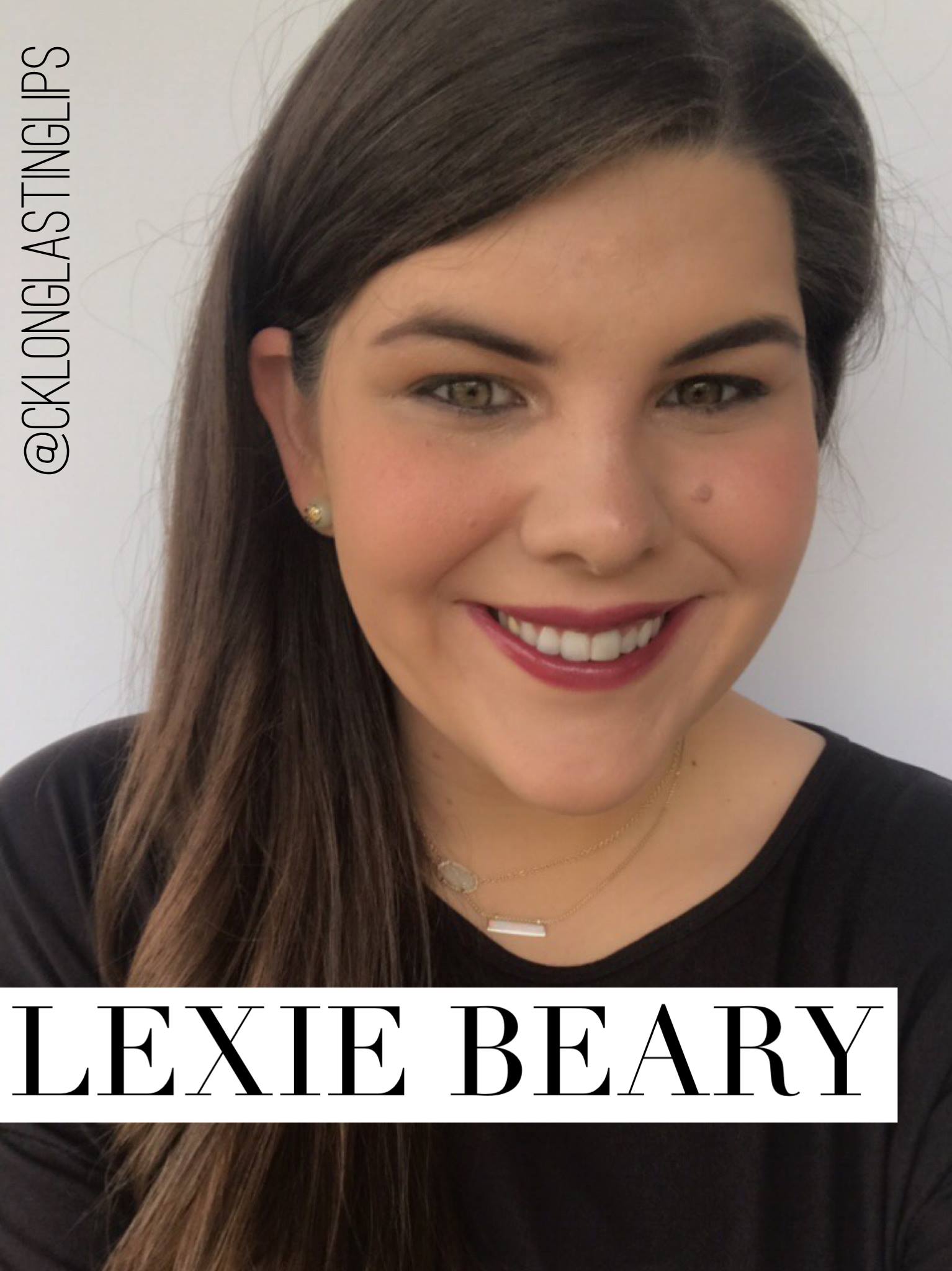 Lexie Bear-y LipSense - - I love this long lasting lipstick. Water-proof, smudge proof & kiss proof www.carleykelley.com