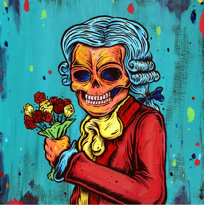 Period Piece 1 - 2013 - Acrylic on wood panel