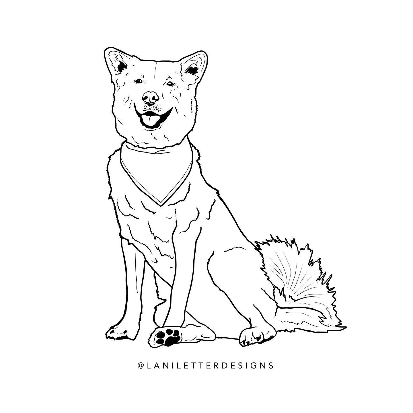 While I&rsquo;m still on a break from accepting commissioned orders - I woof this dog portrait I drew of @itsgoodboycody
🐶
Adjusting to mom-to-be life, has been a bit ruff, but thanks fur still following along!
🙃
&amp; Stay tuned for a spring clean