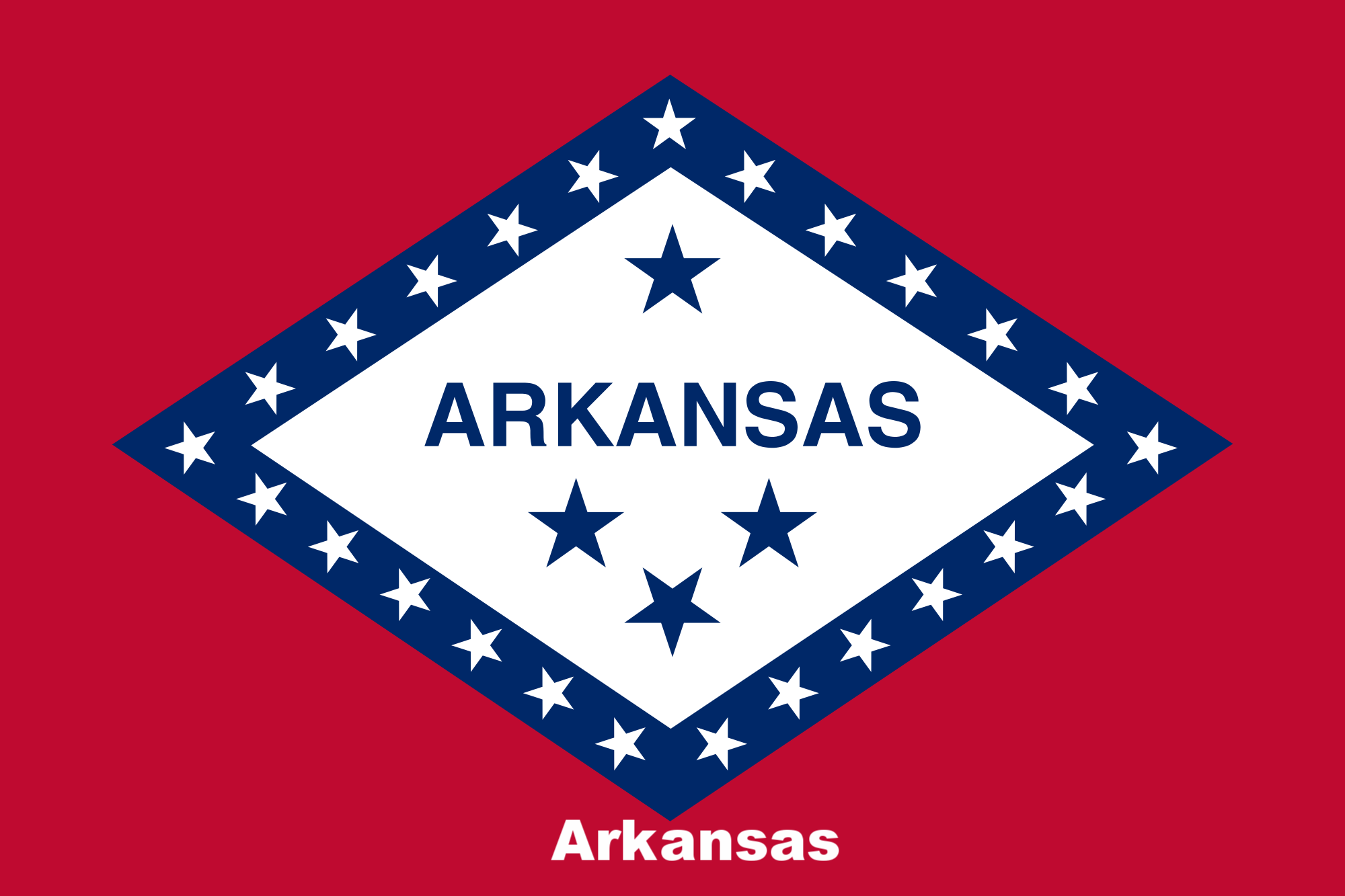 Arkansas State Flag