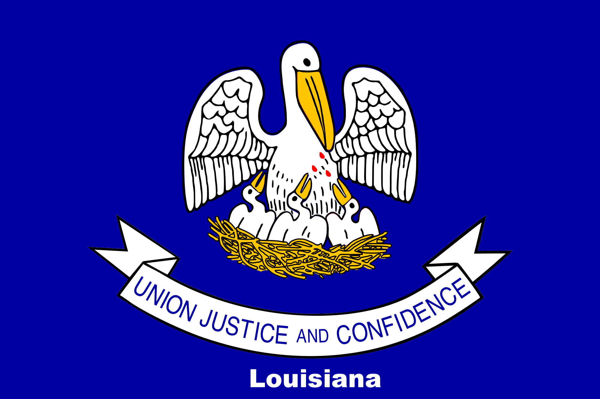 Louisiana State Flag