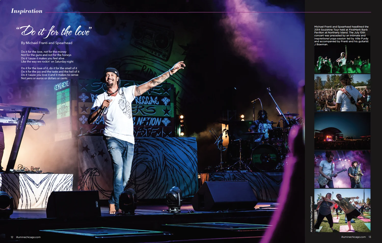 Michael Franti Concert, Photography by Mary Carol Fitzgerald