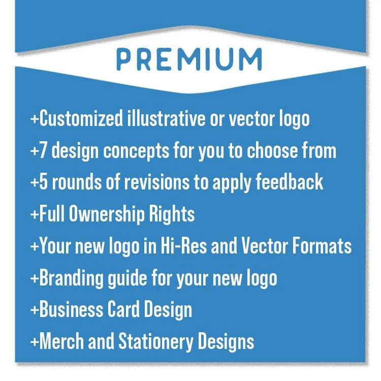 LOGO DESIGN PACKAGE - PREMIUM