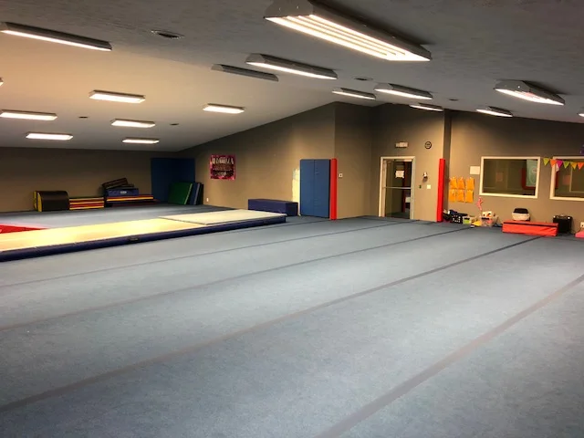Blue floor