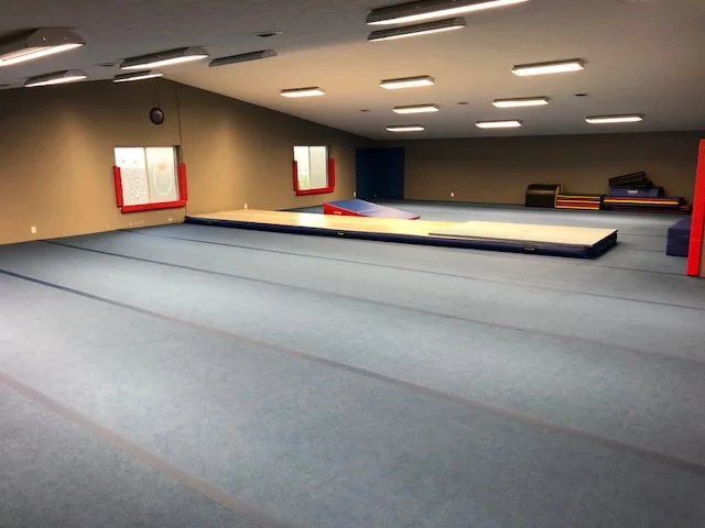Blue floor