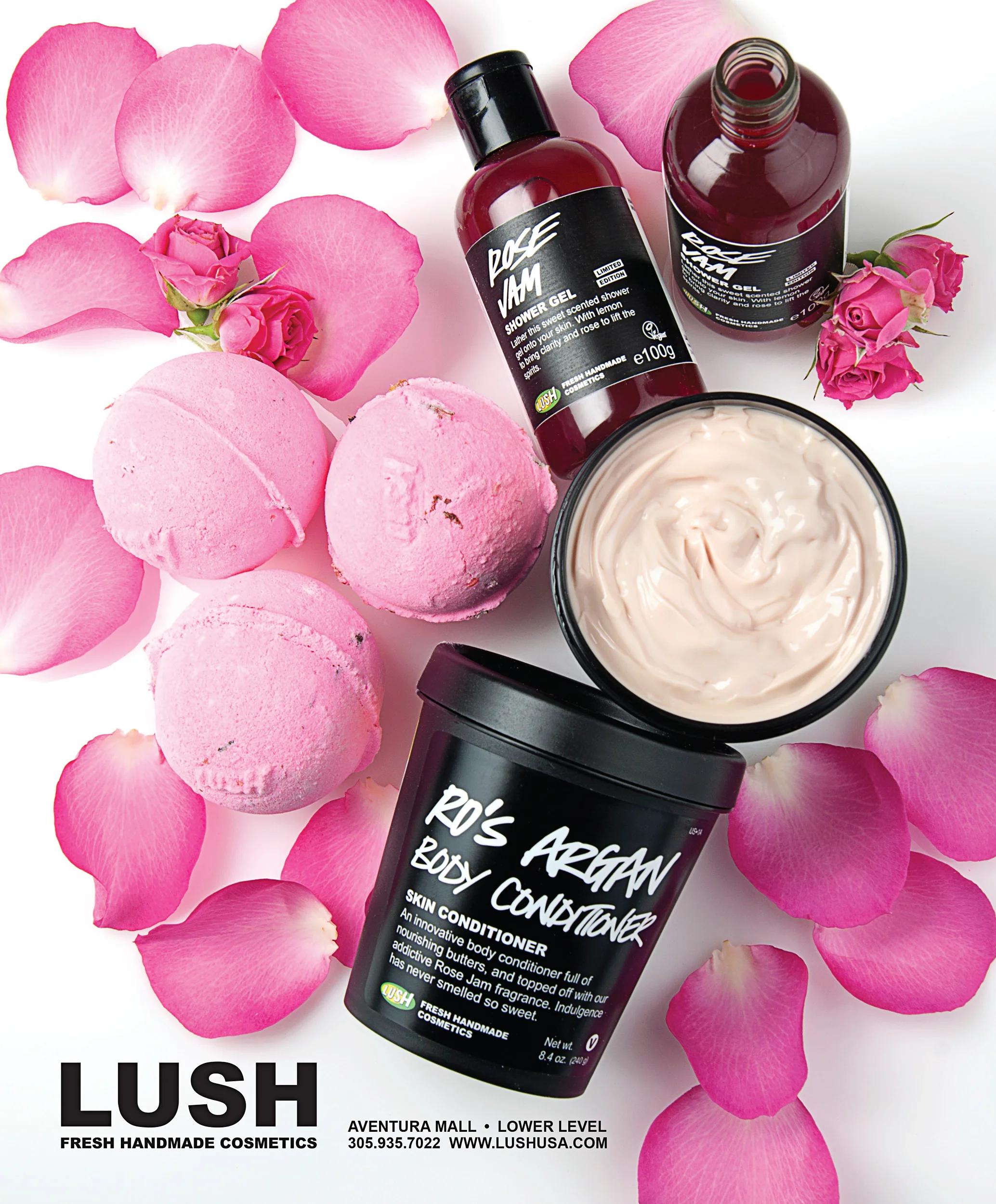 Print Ad for LUSH Cosmetics