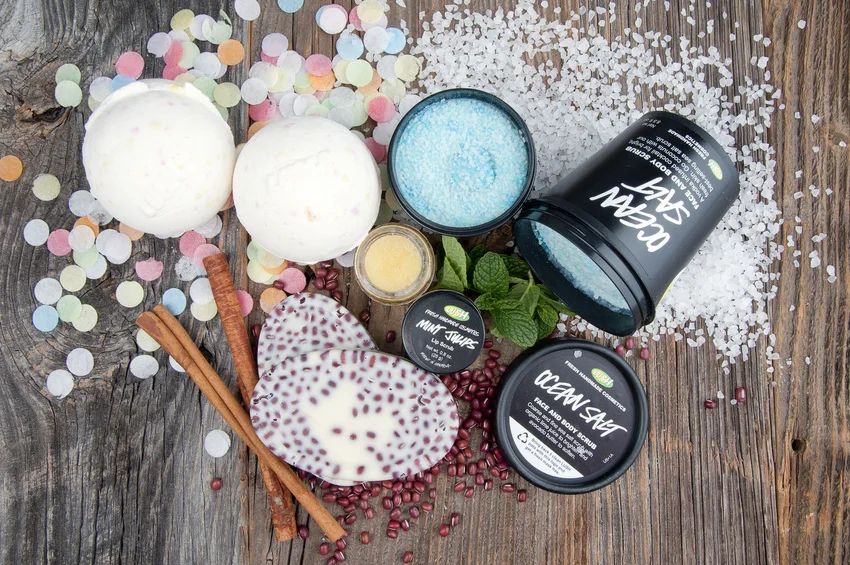 Product Photography for LUSH Cosmetics