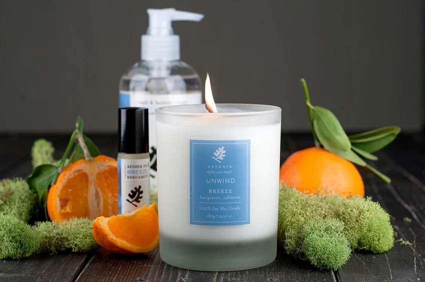 Lifestyle Photography for Escents Aromatherapy