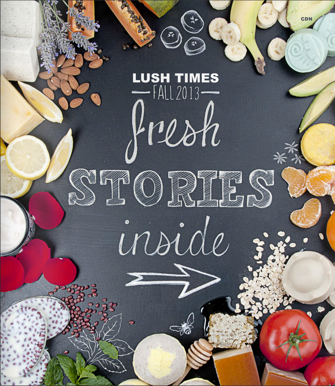 LUSH Times Cover Design + Photography