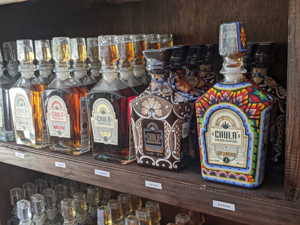 Tequila shop in Sayulita