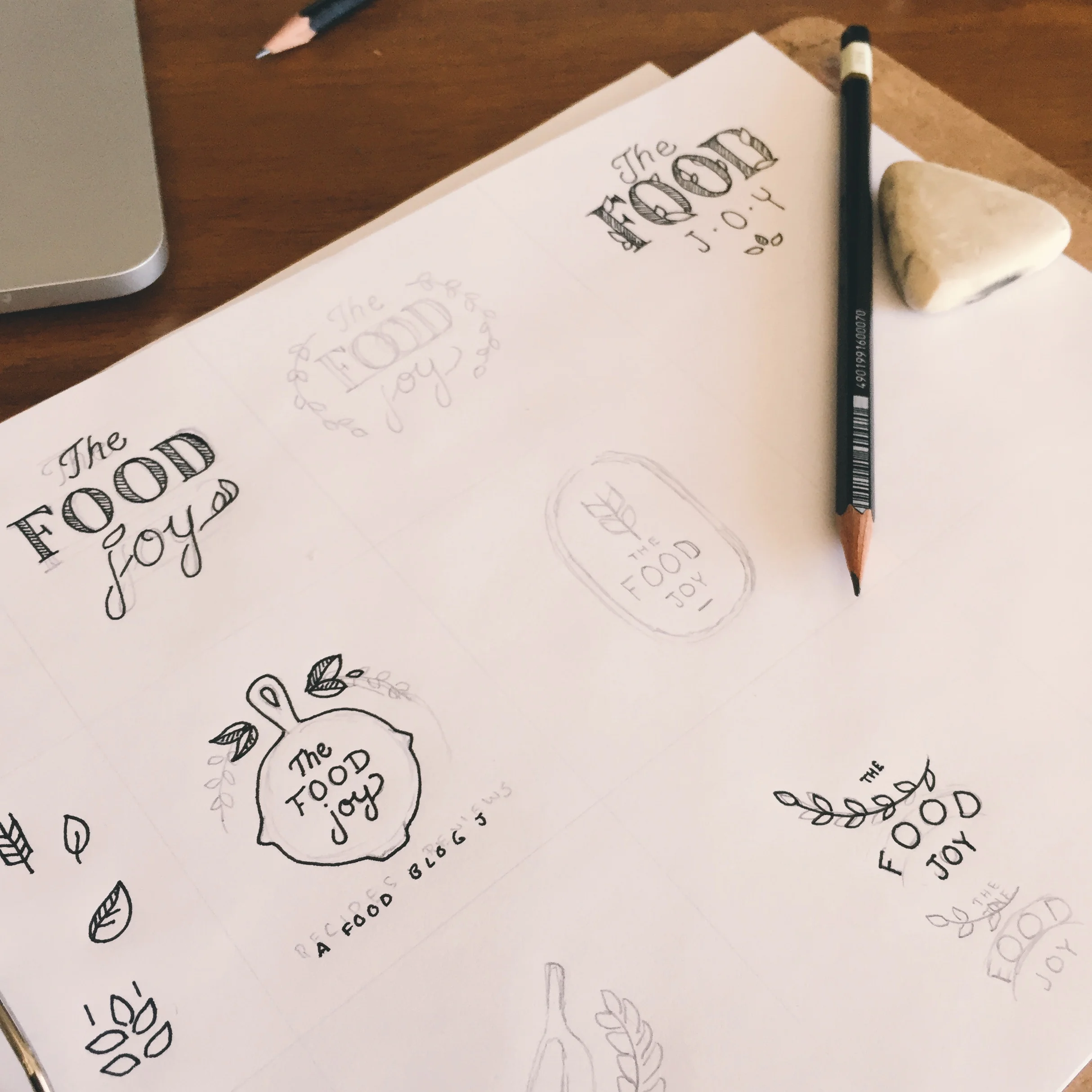 Initial concepts for the brandmark