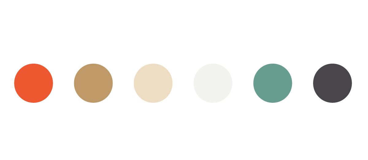 The color scheme; based on a few great neutrals and some bright pops of color