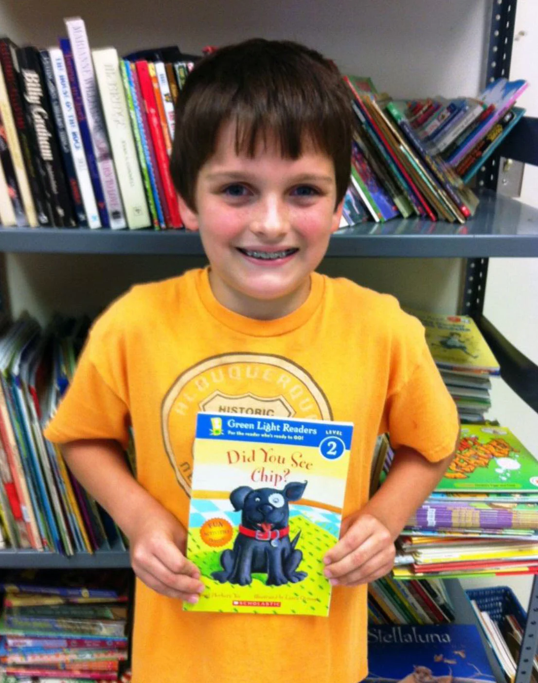 Thank you, Brendan Sandnes, for your donation of children's books to Joplin NALA Read!