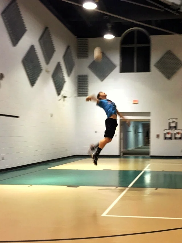 Volleyball is my way of clearing my head. Dan Corte